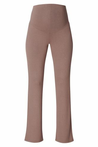 Casual trousers flared Luci - Deep Taupe