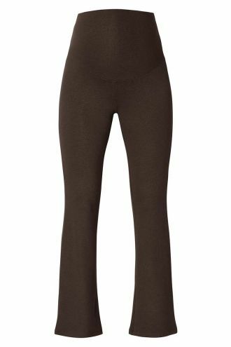 Casual broek flared Luci - Coffee Bean