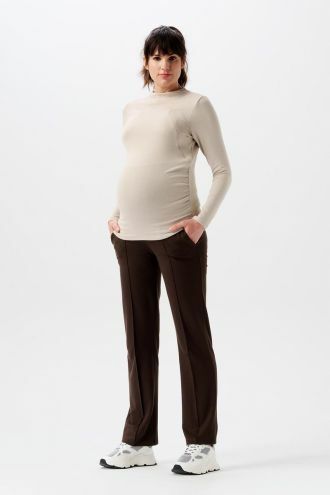 Noppies Casual trousers Eili - Coffee Bean