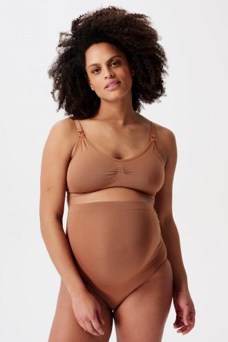 38G Bras for Women UK Clothes Pregnant Women Maternity Pants Backless  Strapless Bra with Push Up Breast Milk Catcher B Beige : :  Fashion