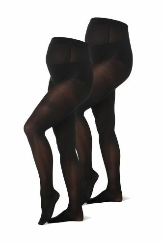 Noppies Tights 2-Pack Maternity tights 40 Den - Black