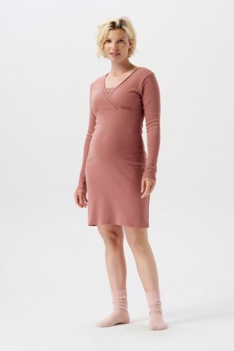 Noppies Nursing nightdress Alisa - Burlwood