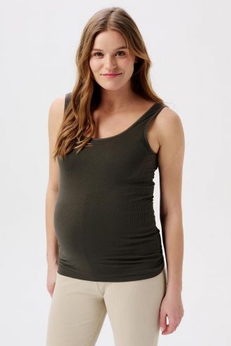 Noppies Tanktop rib Sama - Olive