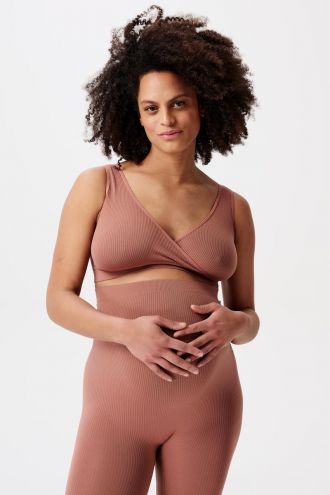 Noppies NOPPIES MATERNITY ESSENTIALS SEAMLESS SHORTS LAI SENSIL® BREEZE -  Shapewear - hazel/bronze 