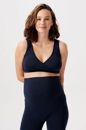 Inner Sense Organic Cotton Soft Nursing Bra with Removable Pads, Navy, 40B  : : Clothing, Shoes & Accessories