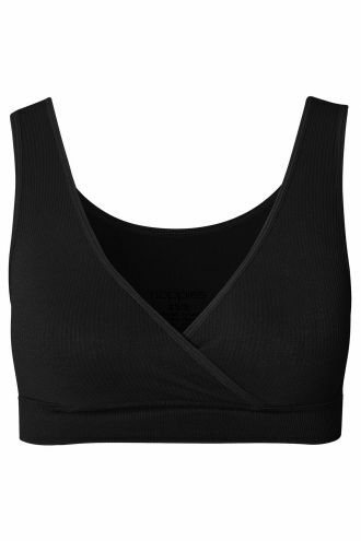 Unpadded nursing bra Gayla - Black