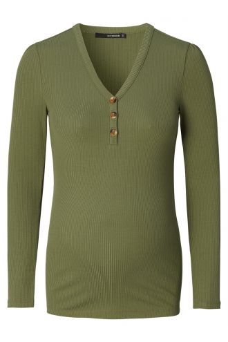 Langarmshirt Elsmere - Olivine