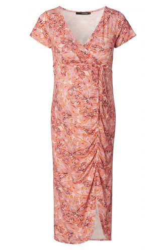 Nursing dress Foley - Mock Orange