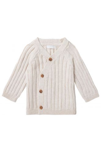 Noppies Strickjacke Tyrone - Oatmeal