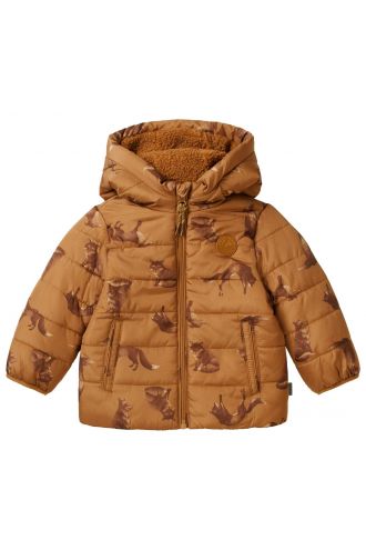 Manteau en drap de laine doublé sherpa bébé fille pas cher - - Extradingue