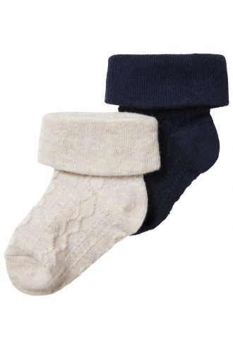 Noppies Socks (2 pairs) Vails - Black Iris