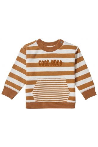 Noppies Pullover Tangarine - Chipmunk