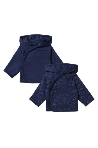 Noppies Baby Jacke Naper - Reversible - Black Iris