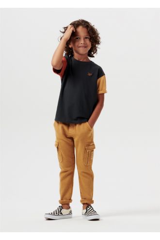 Noppies T-shirt Ripley - Asphalt