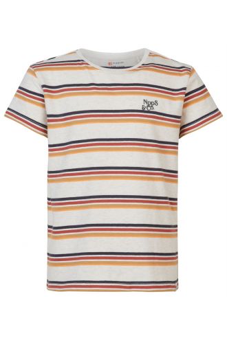 T-shirt Rowley - B0286 Oatmeal Melange
