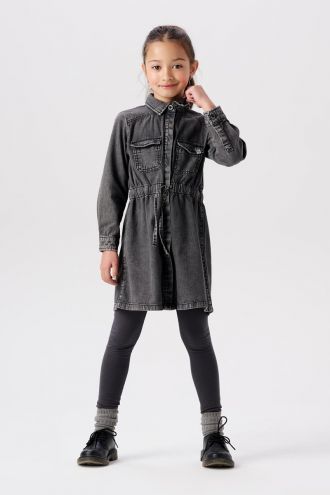 Noppies Kleid Amelia - Grey Denim