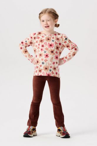 Noppies Pantalon flared Avondale - Cappucino