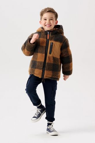 Winterjas jongens store maat 98