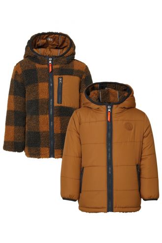 Winter jacket Ward - Reversible - Chipmunk