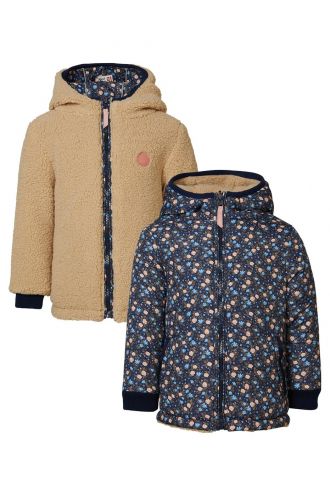 Winter jacket Annamaria - Reversible - Black Iris