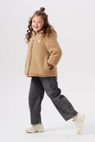 Noppies Winter jacke Annamaria - Reversible - Chipmunk