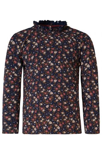 Langarmshirt Addison - Black Iris