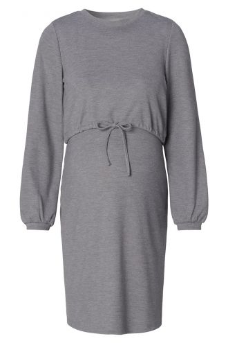  Nursing dress - Medium Grey