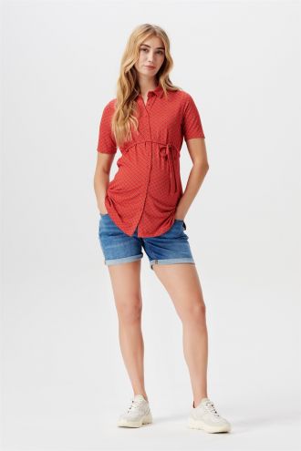 Esprit Voedings t-shirt - Flame Red