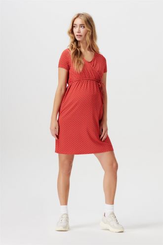 esprit Still-Kleid - Flame Red