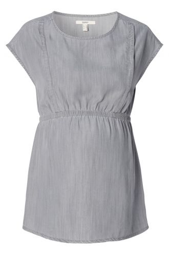 Bluse - Grey Denim