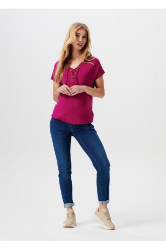 Esprit Voedings t-shirt - Berry
