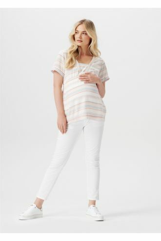 Esprit Pantalon slim - Bright White
