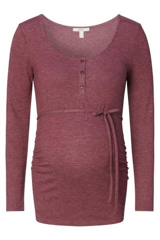 Still-Shirt - Plum red
