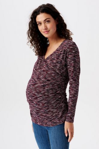 Esprit Still-Shirt - Plum red