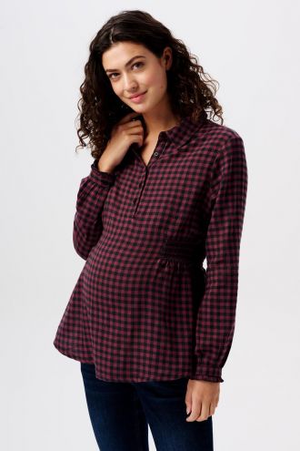 esprit Bluse - Plum red