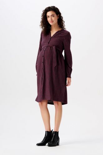 esprit Still-Kleid - Plum red