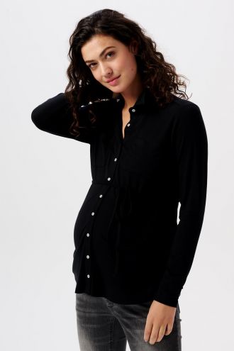 esprit Still-Shirt - Black Ink