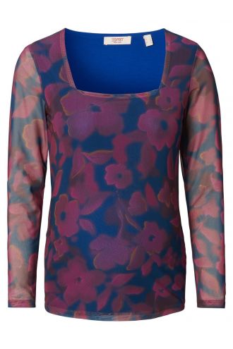 Esprit Langarmshirt - Dark Old Pink