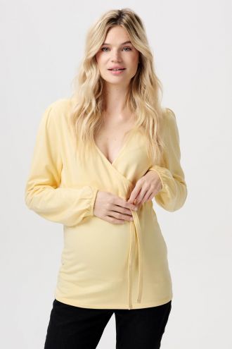 Noppies Nursing shirt Keet - Light Yellow