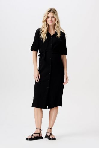 Noppies Nursing dress Katarina - Black