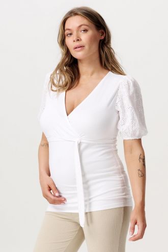 Noppies Voedingsshirt Kayleigh - Optical White