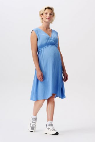 Noppies Nursing dress Han - Cornflower