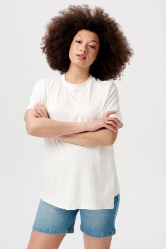 Noppies Voedings t-shirt Ifke - Cream