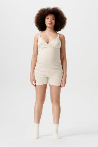 Noppies Pyjama short Jada - Oatmeal