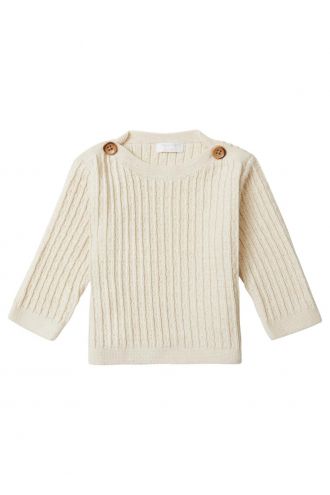 Noppies Baby Jumper Belvedere - Whitecap Gray