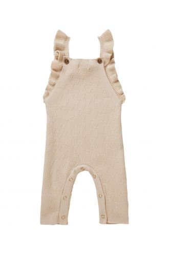 Noppies Baby Tuinbroek Chantilly - Whitecap Gray