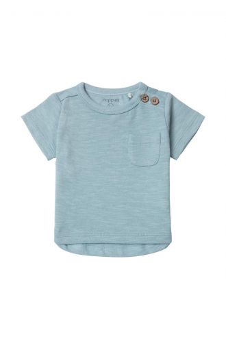 Noppies Boys Short Sleeve Tee Bartlett - Blue Fog Arona