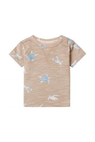 Noppies Baby T-shirt Brewster - Warm Taupe