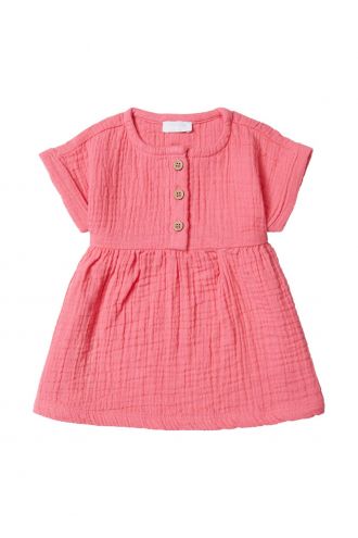 Noppies Baby Dress Chambery - Camelia Rose
