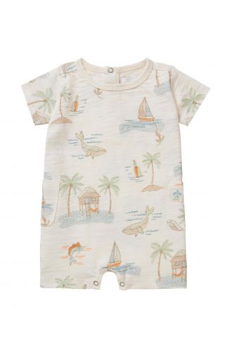 Noppies Baby Grenouillère Boxford - Whisper White